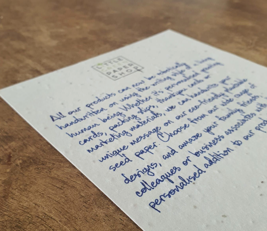 Personalised Handwritten Staff Thank You Cards