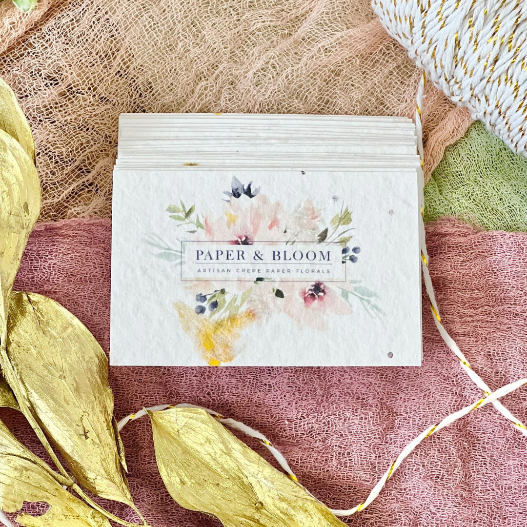 Seed Paper Business Cards