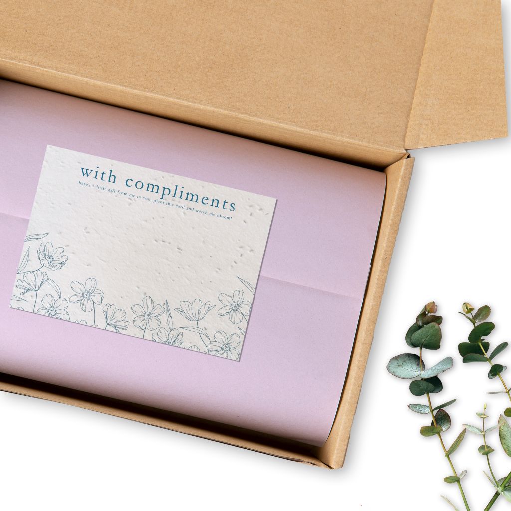 Flowers - With Compliments