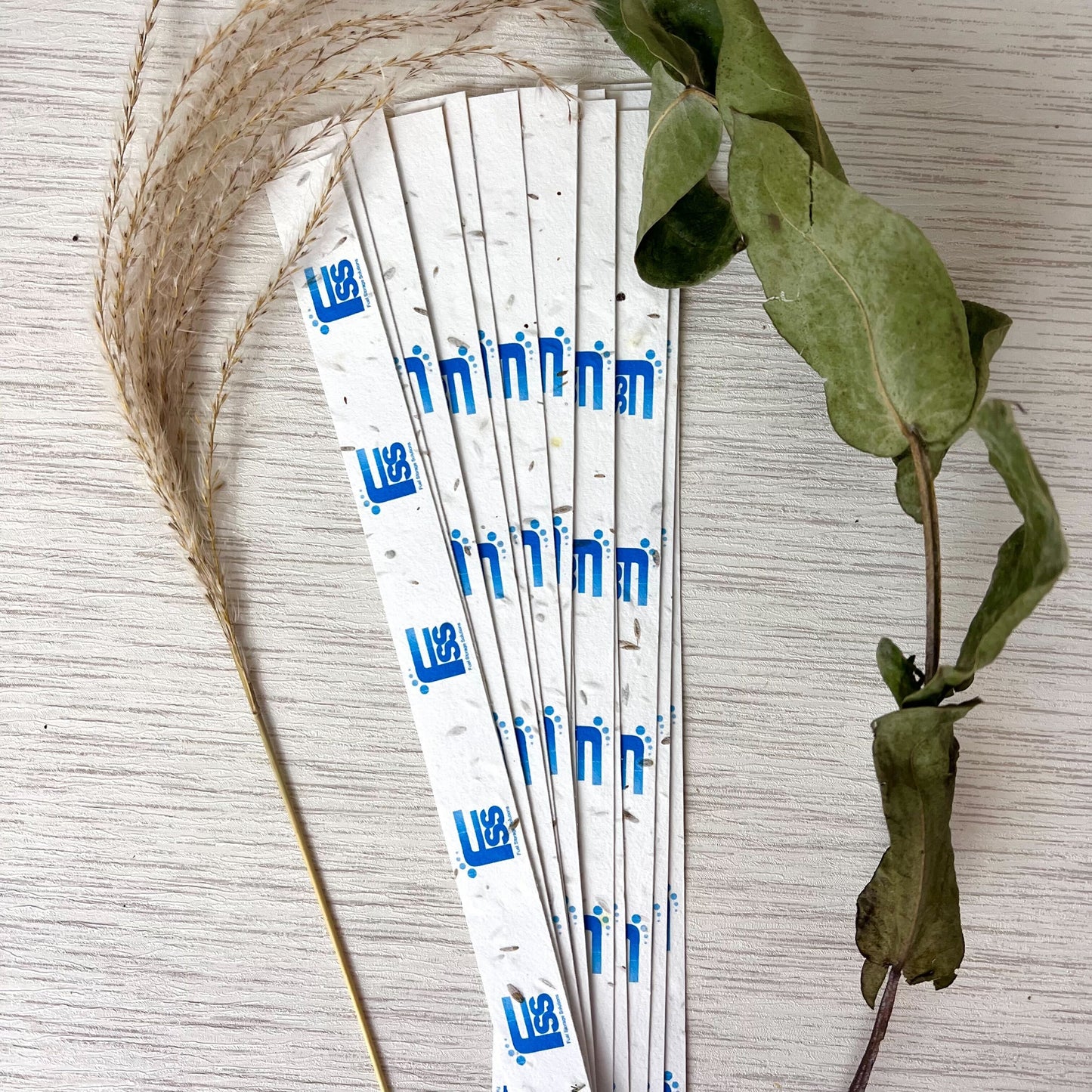 Seed Paper Wristbands from Little Green Paper Shop Plantable
