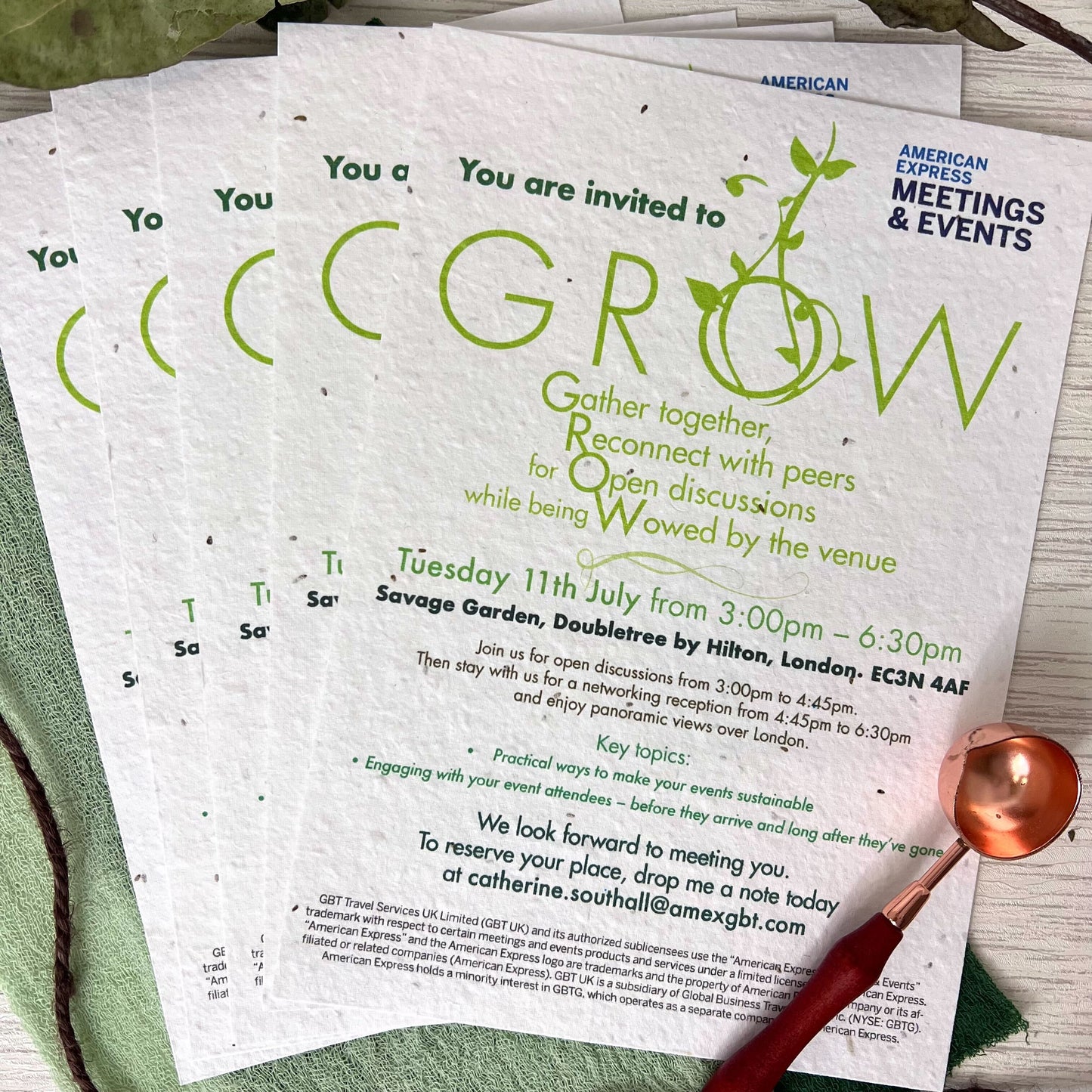 Seed Paper Prints A5 Plantable Seed Paper | Little Green Paper Shop