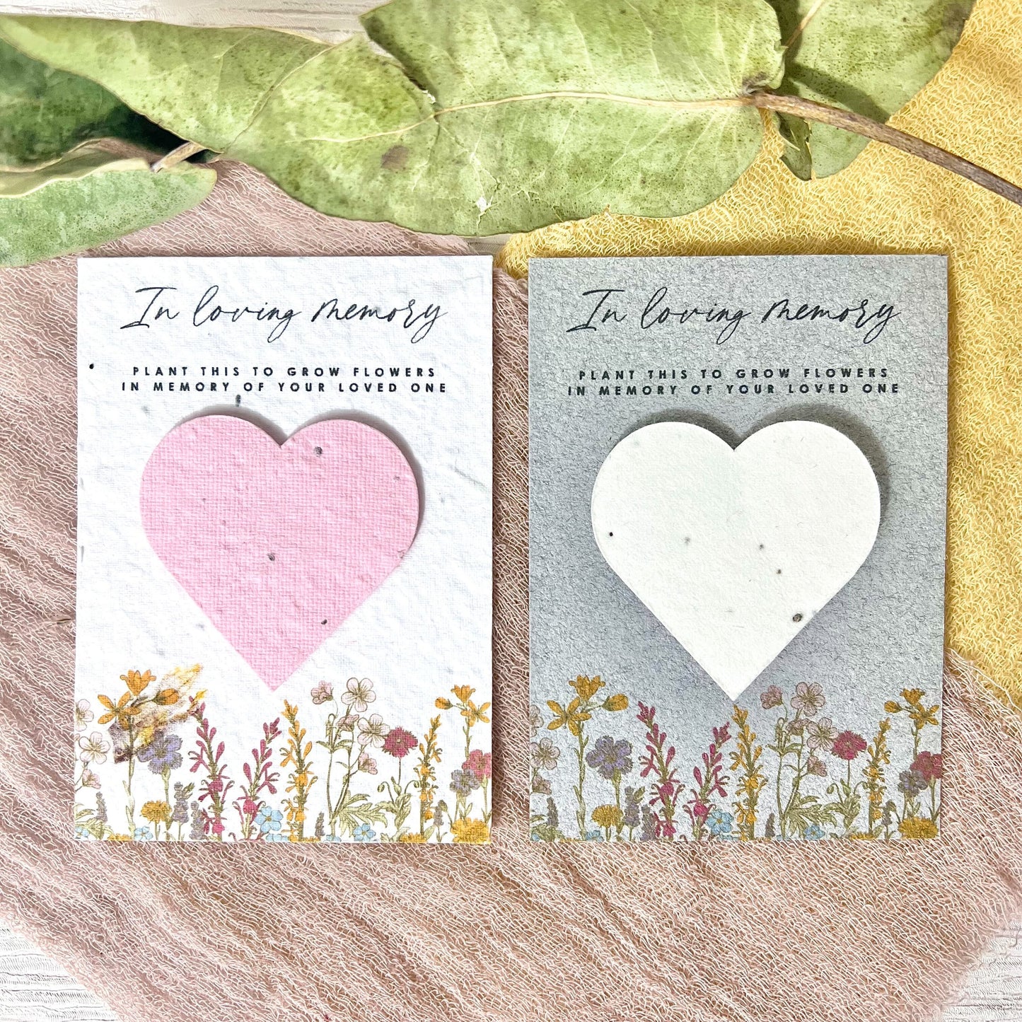 Memorial Cards - Wildflower