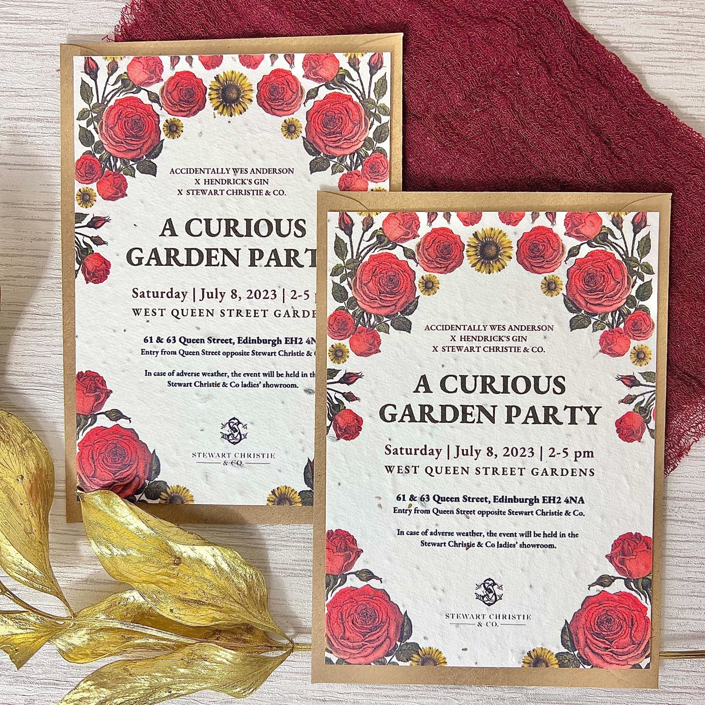 Seed Paper Prints A5 Plantable Seed Paper | Little Green Paper Shop