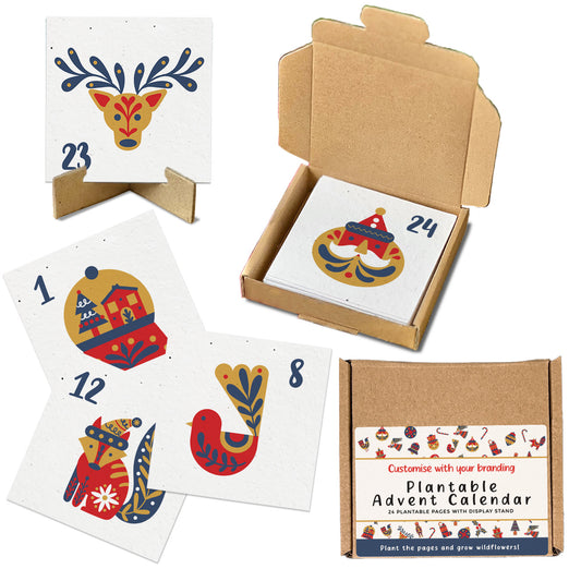 Plantable Advent Calendar