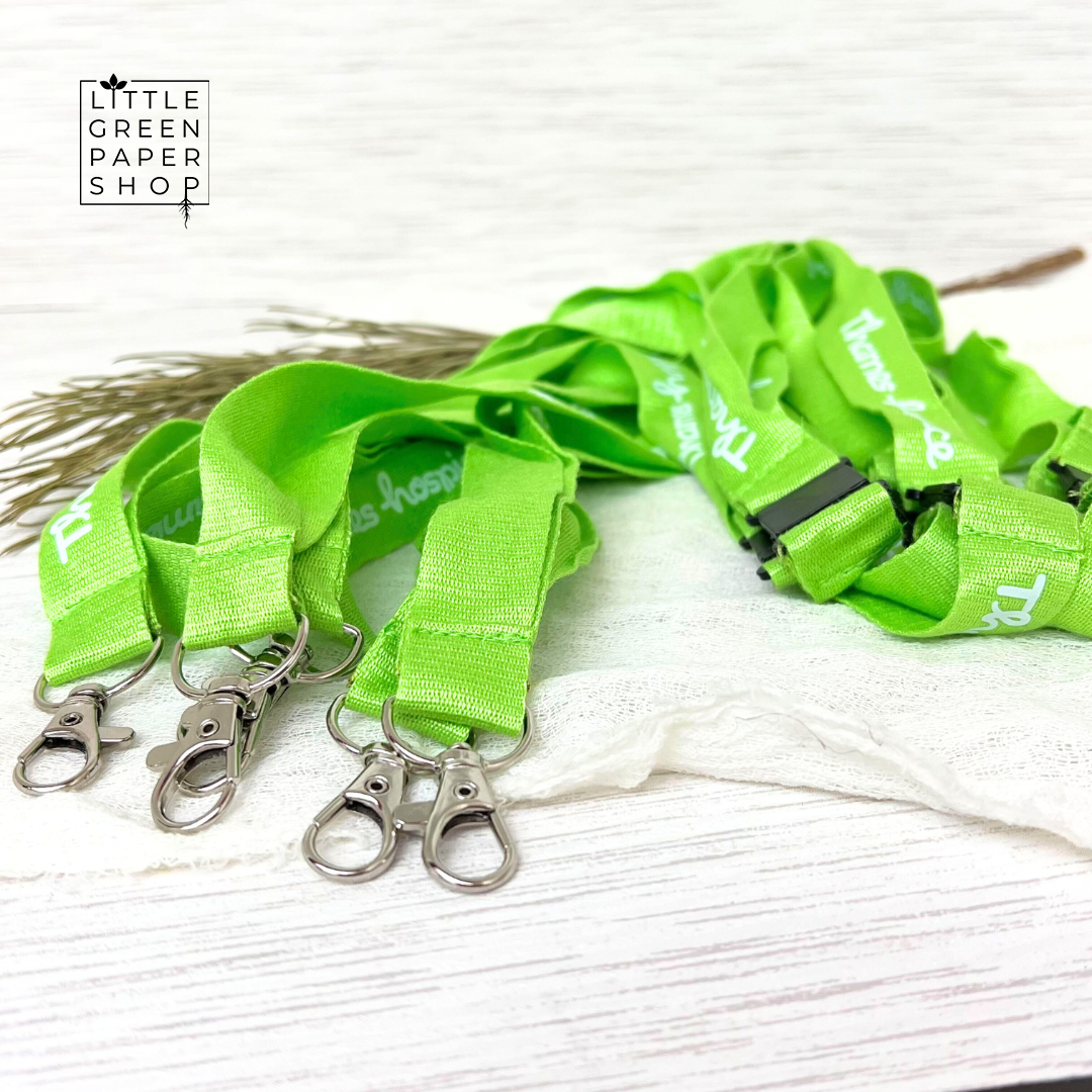 Eco-friendly Bamboo Lanyards - Branded