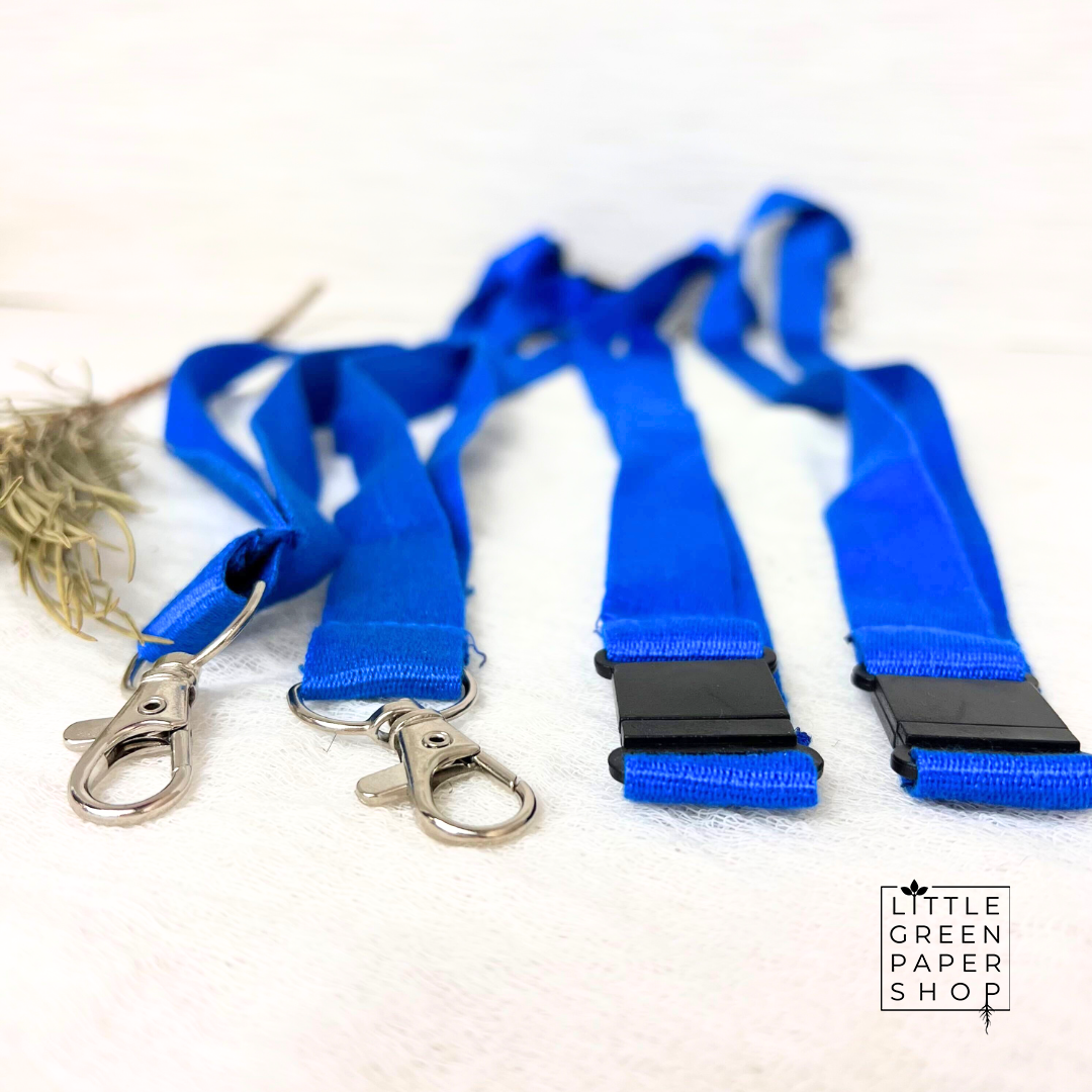 Eco-friendly Bamboo Lanyards - Blank