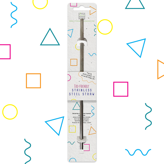 Eco-Friendly Stainless Steel Straw - Let's Party!