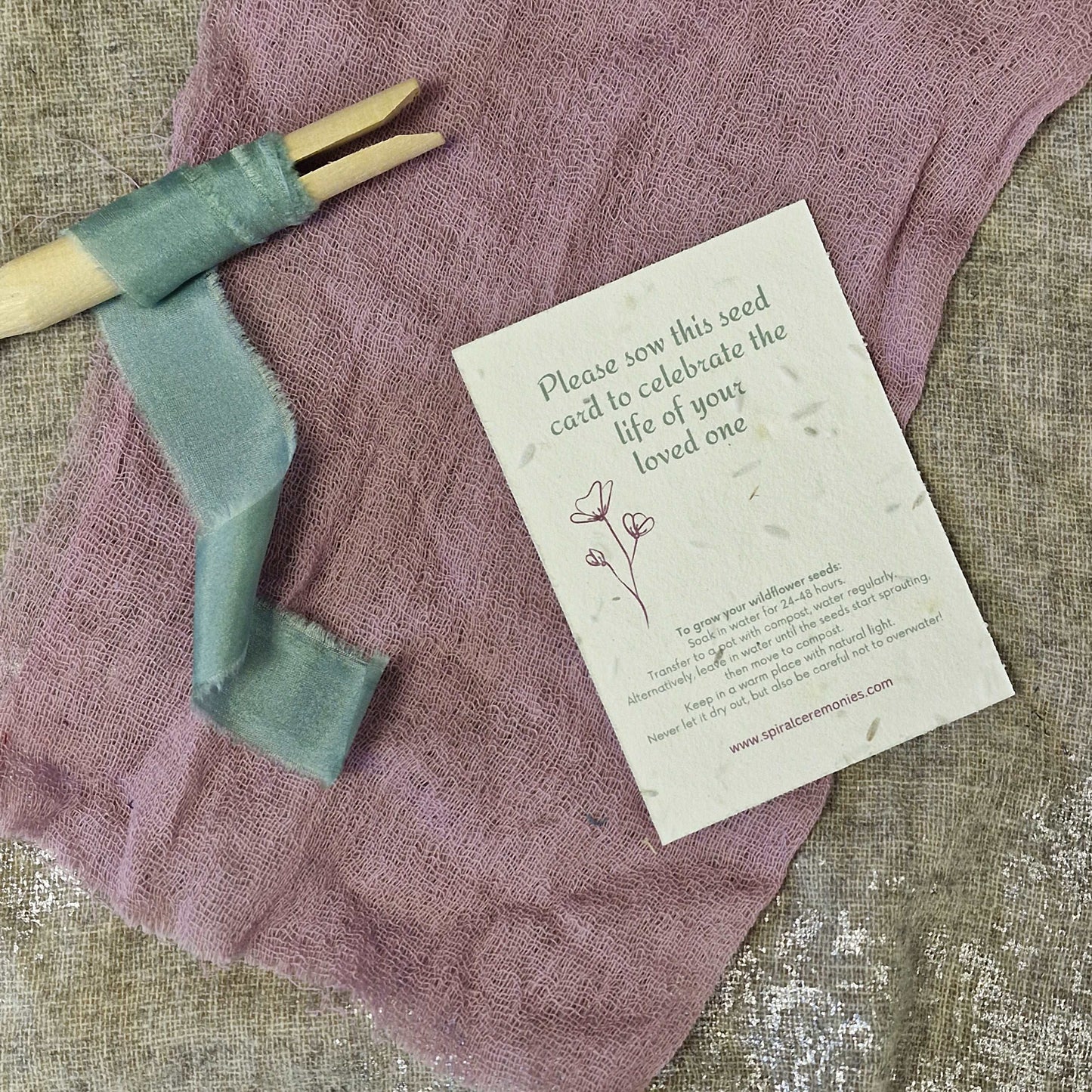 Eco-friendly Flyers Plantable Seed Paper A7 | Little Green Paper Shop