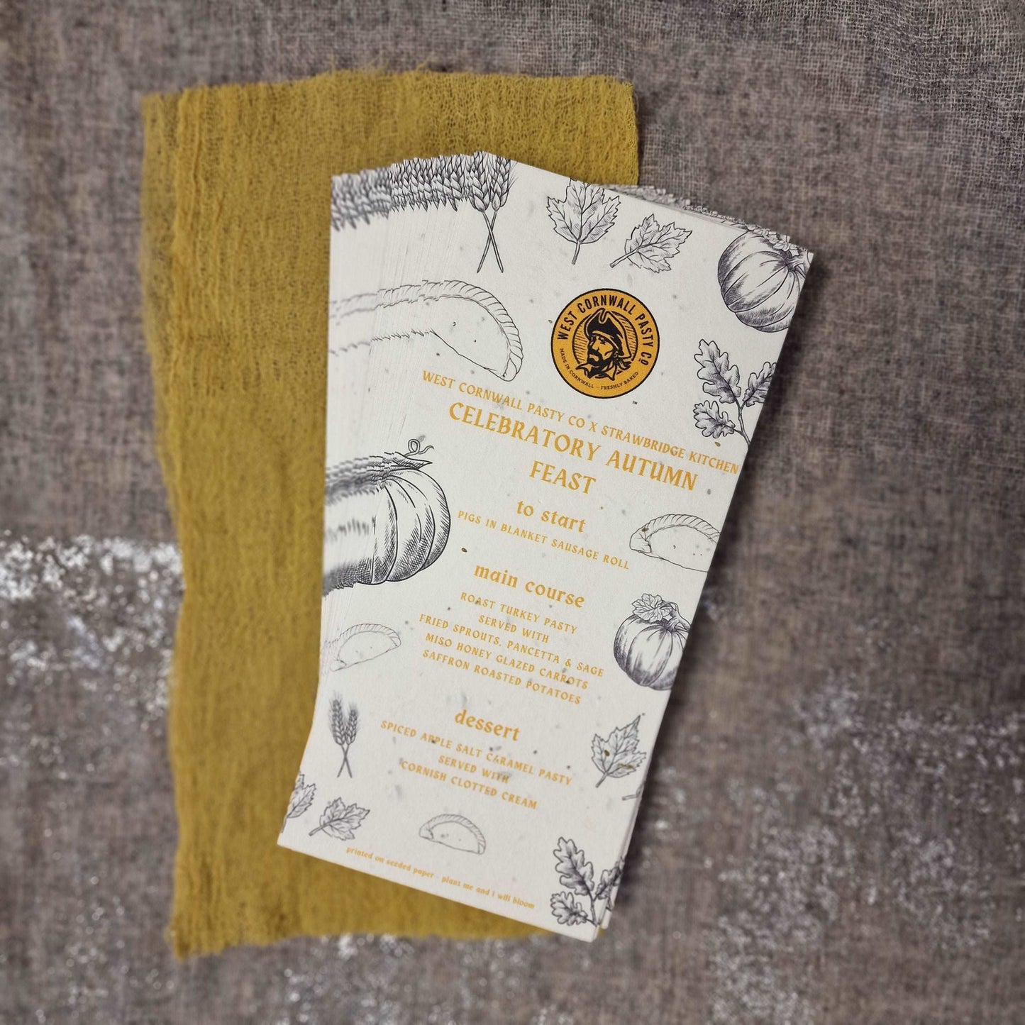 Printed Seed Paper Prints Little Green Paper Shop