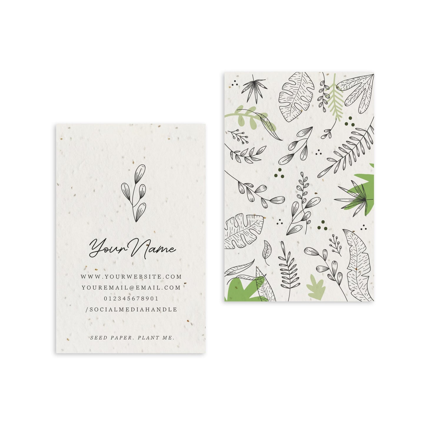 Plantable Business Cards Eco friendly Seed Paper Business Cards