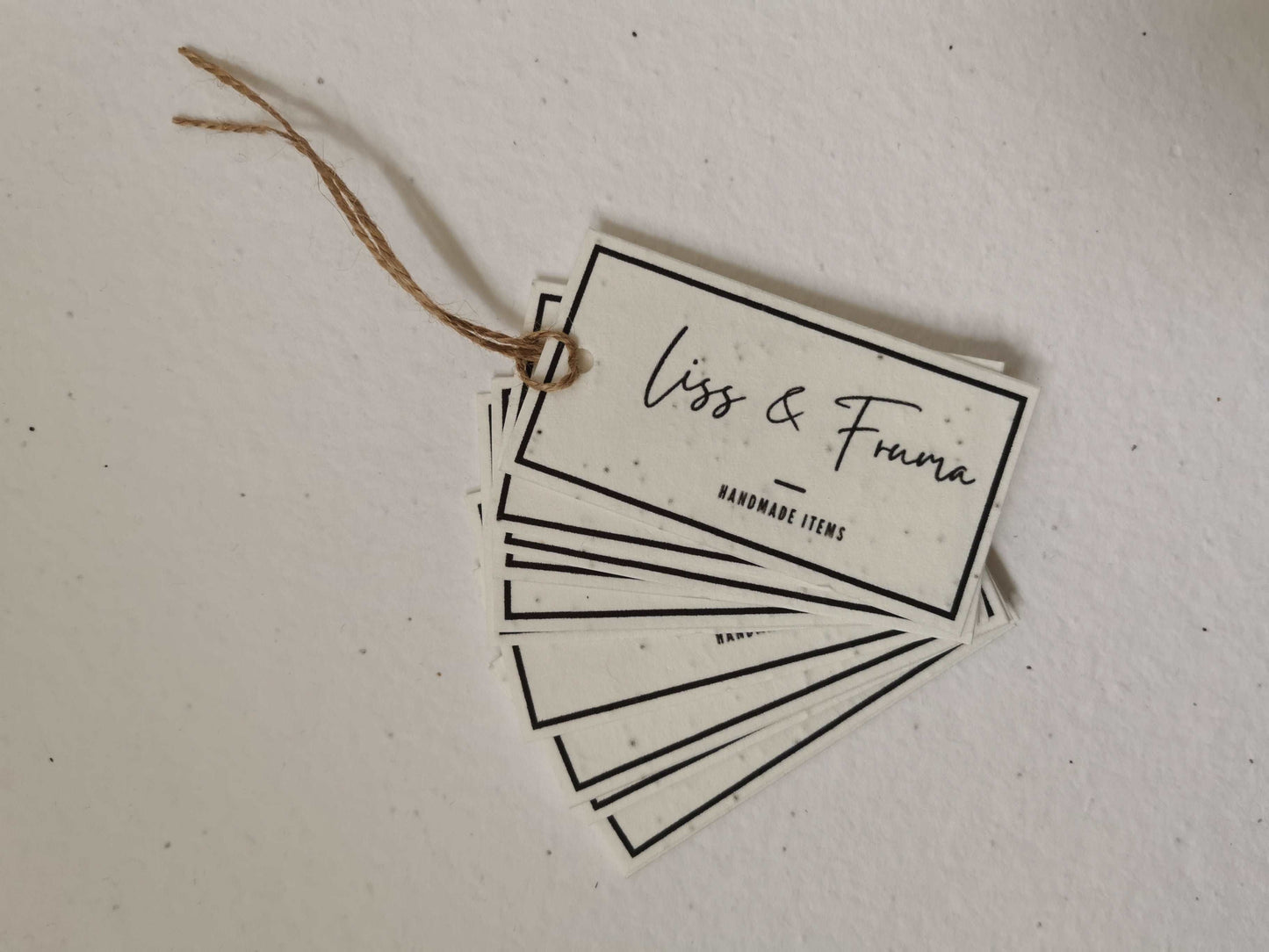 Plantable Seed Paper Tags - Arch Little Green Paper Shop