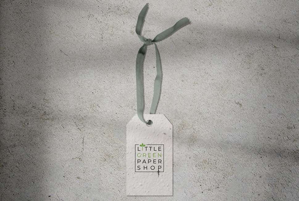 Plantable Seed Paper Seed Paper Tags - Corners Little Green Paper Shop