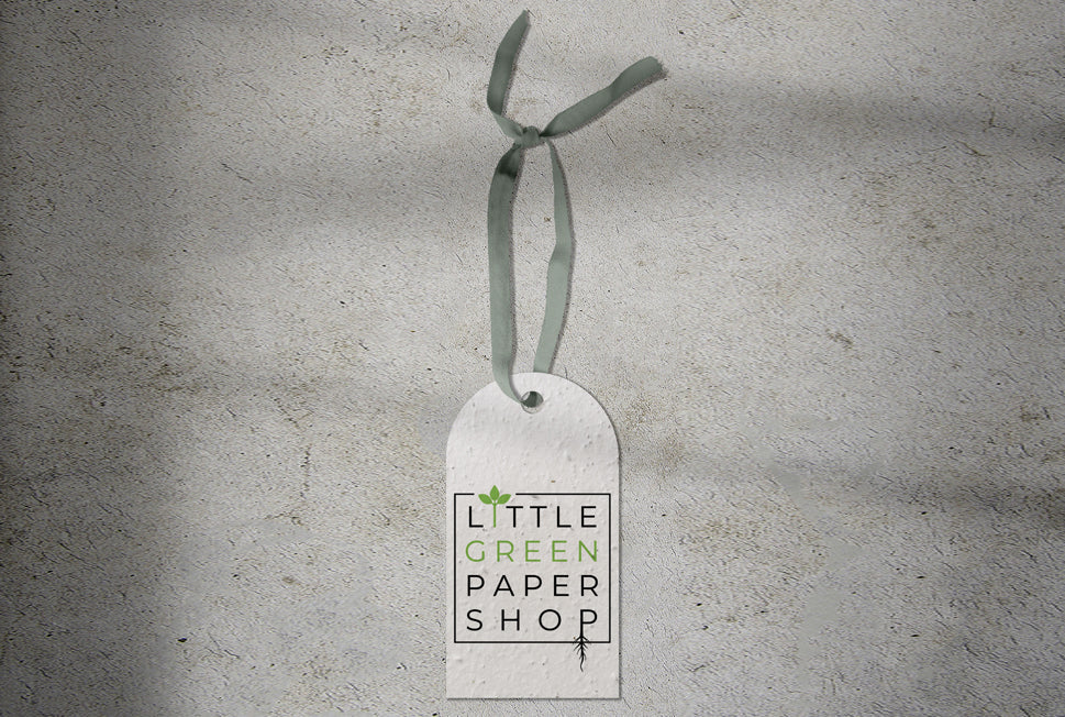 Plantable Seed Paper Tags - Arch Little Green Paper Shop
