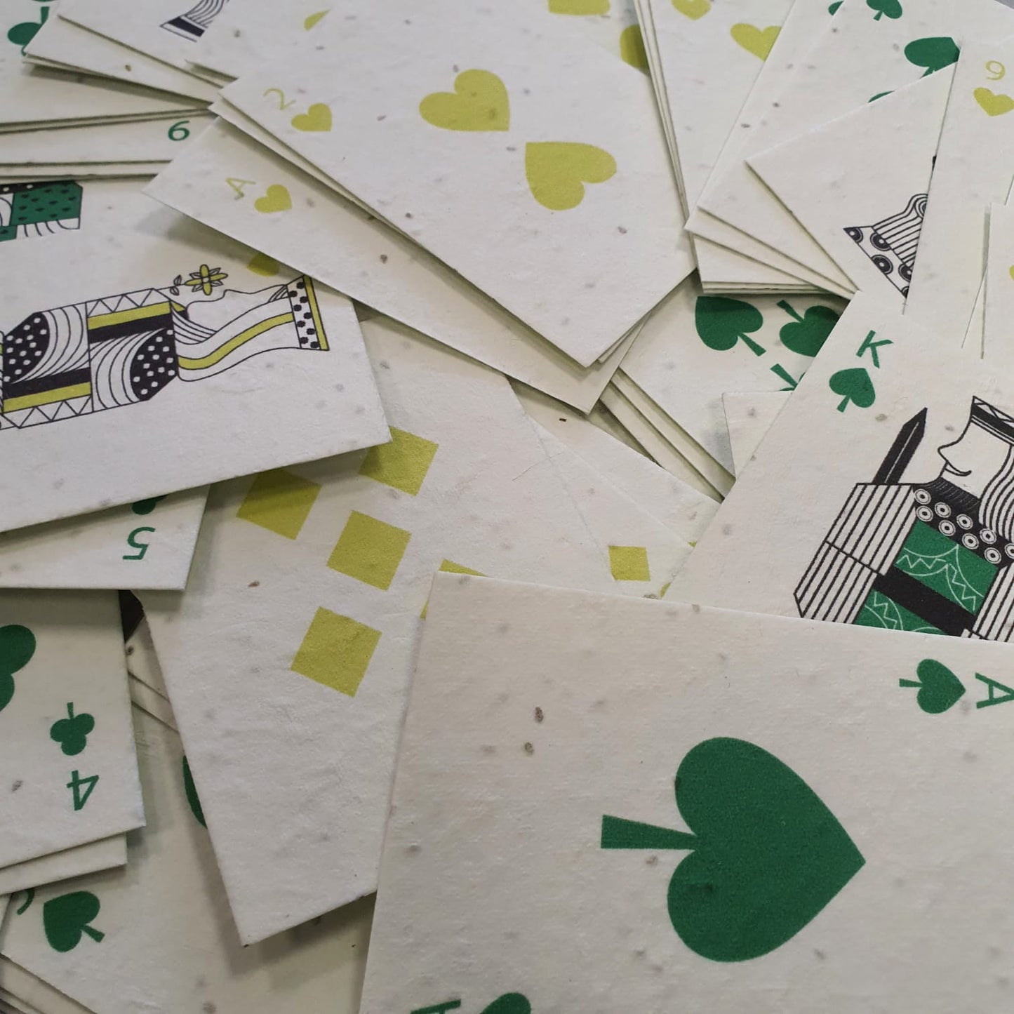 Plantable Seed Paper Plantable Seed Paper Playing Cards Little Green Paper Shop