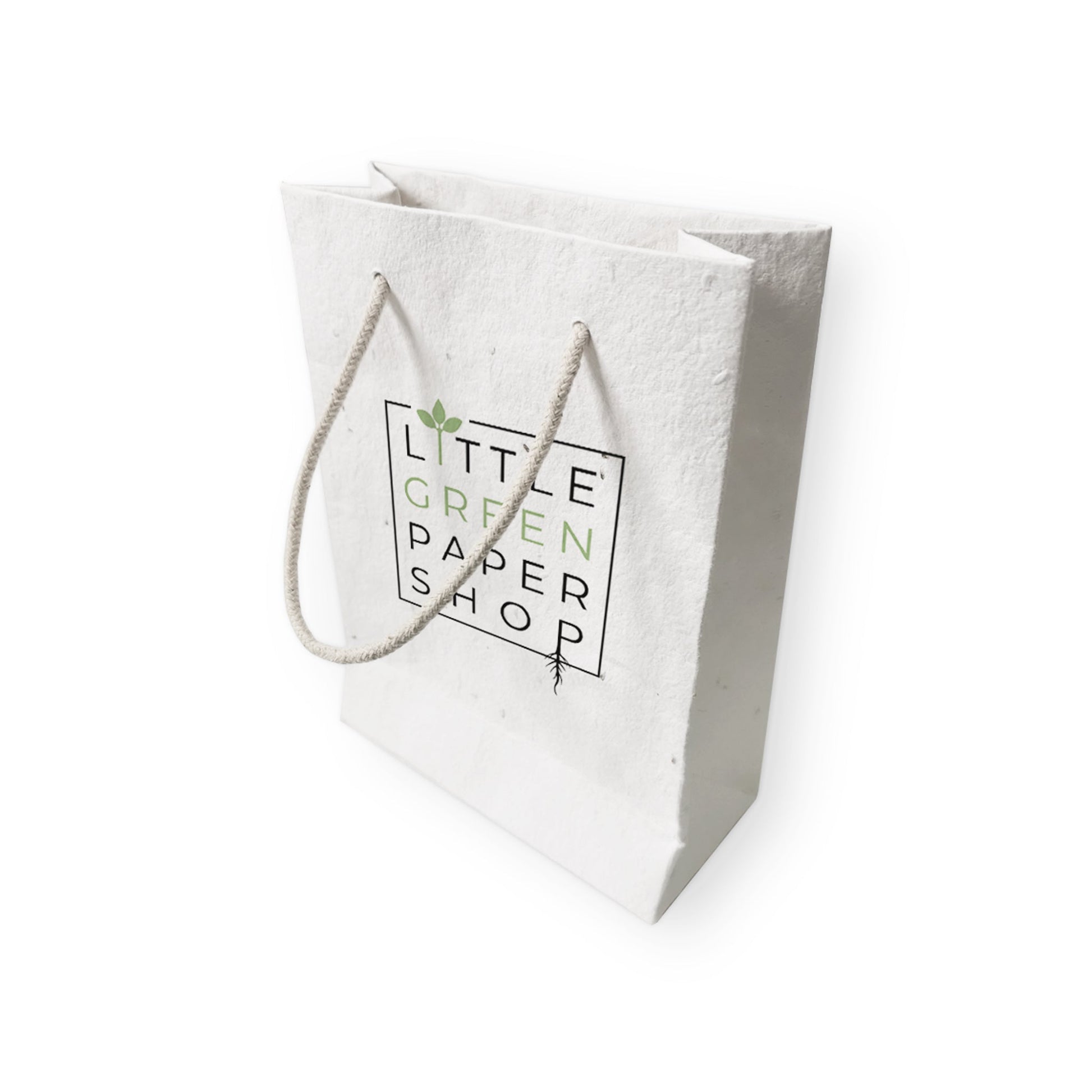Plantable Seed Paper Gift Bags - Small  Little Green Paper Shop