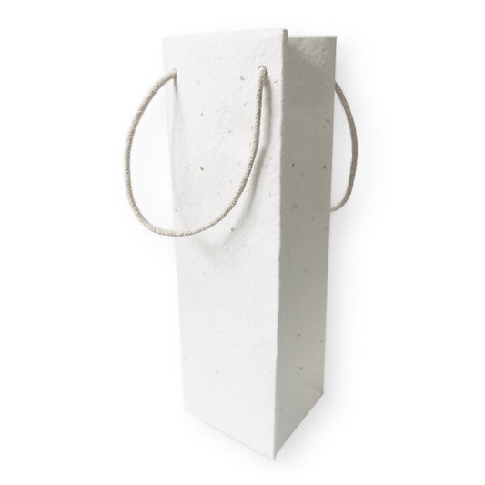 Plantable Seed Paper Seed Paper Gift Bag - Wine  Little Green Paper Shop