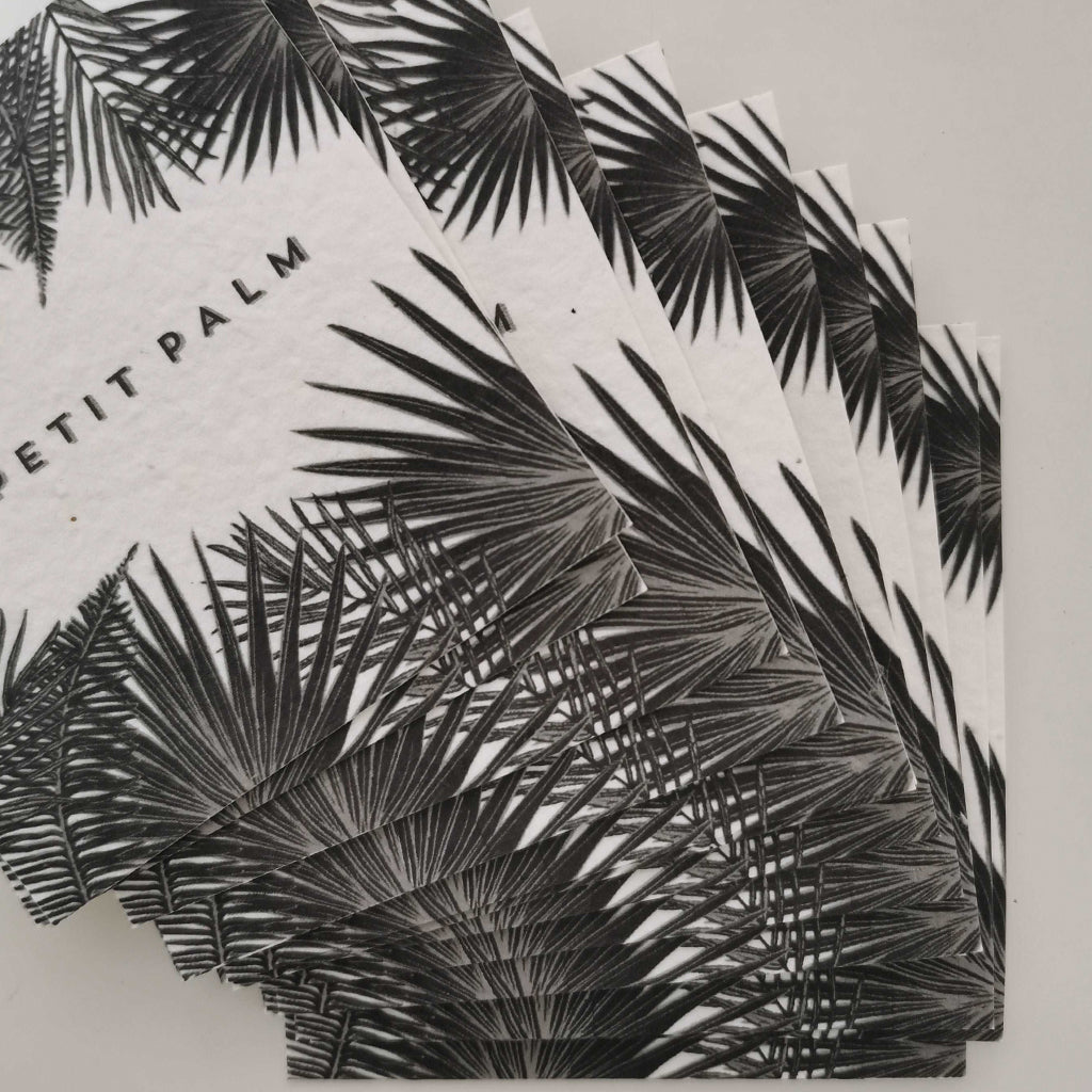 Seed Paper Prints Custom Design Little Green Paper Shop
