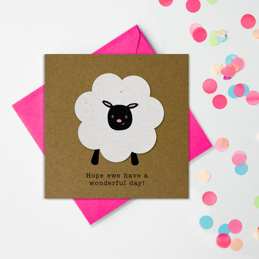 Kraft Collection - Hope Ewe Have a Wonderful Day!