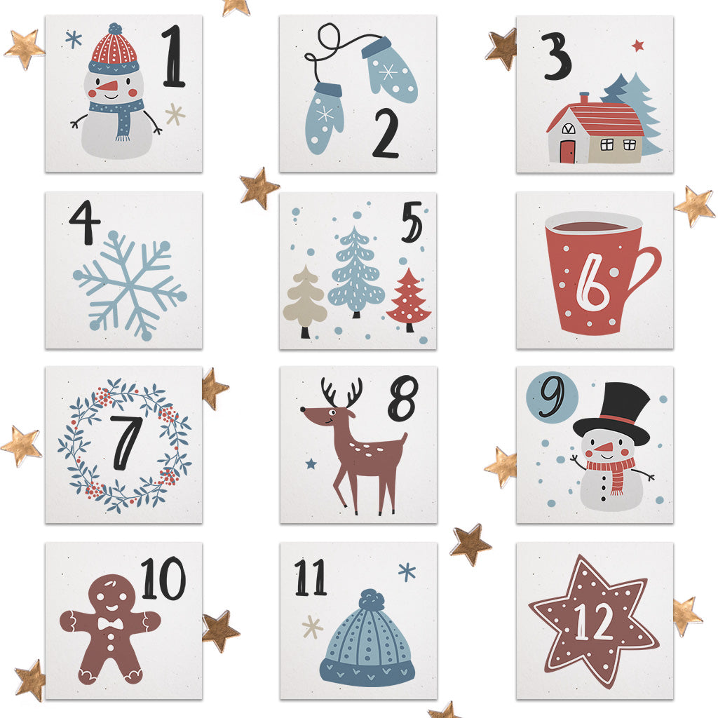 Seed Paper Plantable Advent Calendar