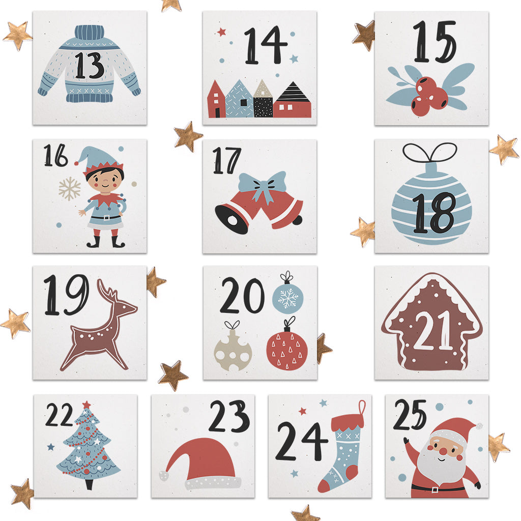 Seed Paper Plantable Advent Calendar