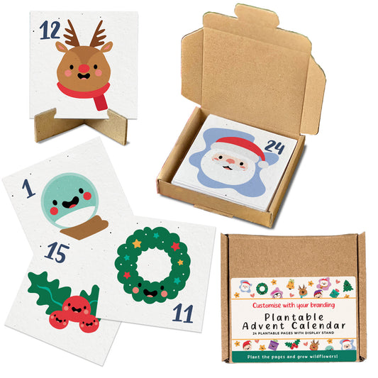 Plantable Advent Calendar