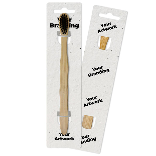 Eco-Friendly Bamboo Toothbrush - Custom