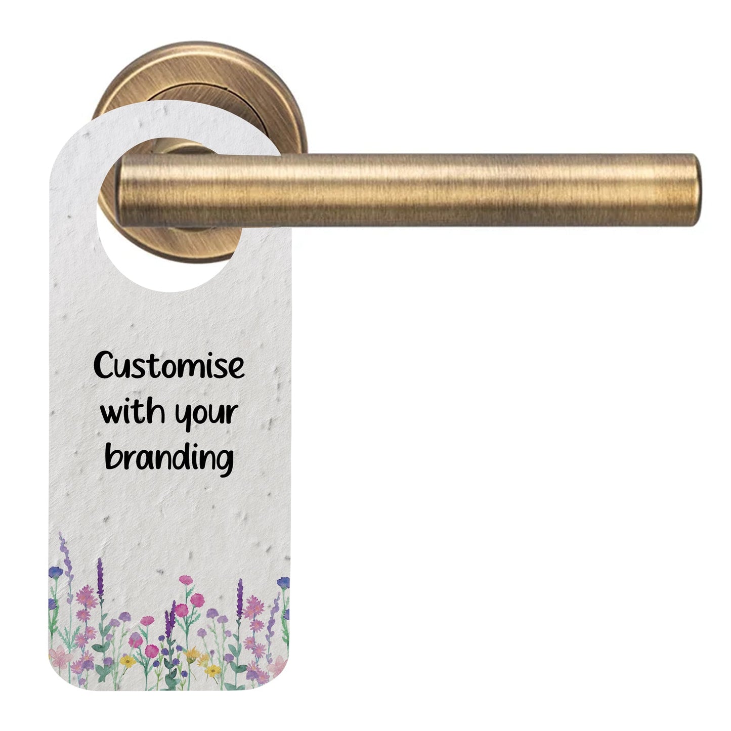 Eco-friendly Promotional Merchandise-Plantable Seed Paper Door Hanger