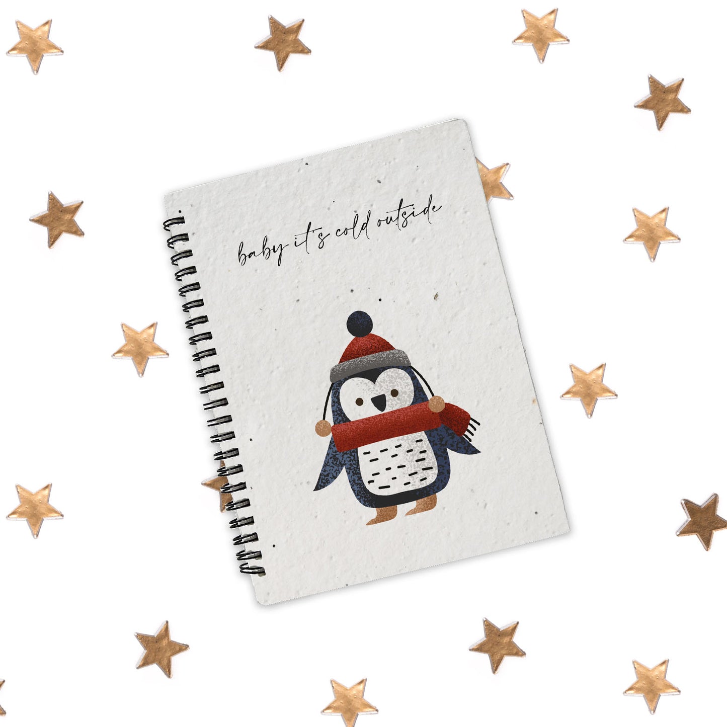 Plantable Christmas Notebook - Festive Friends