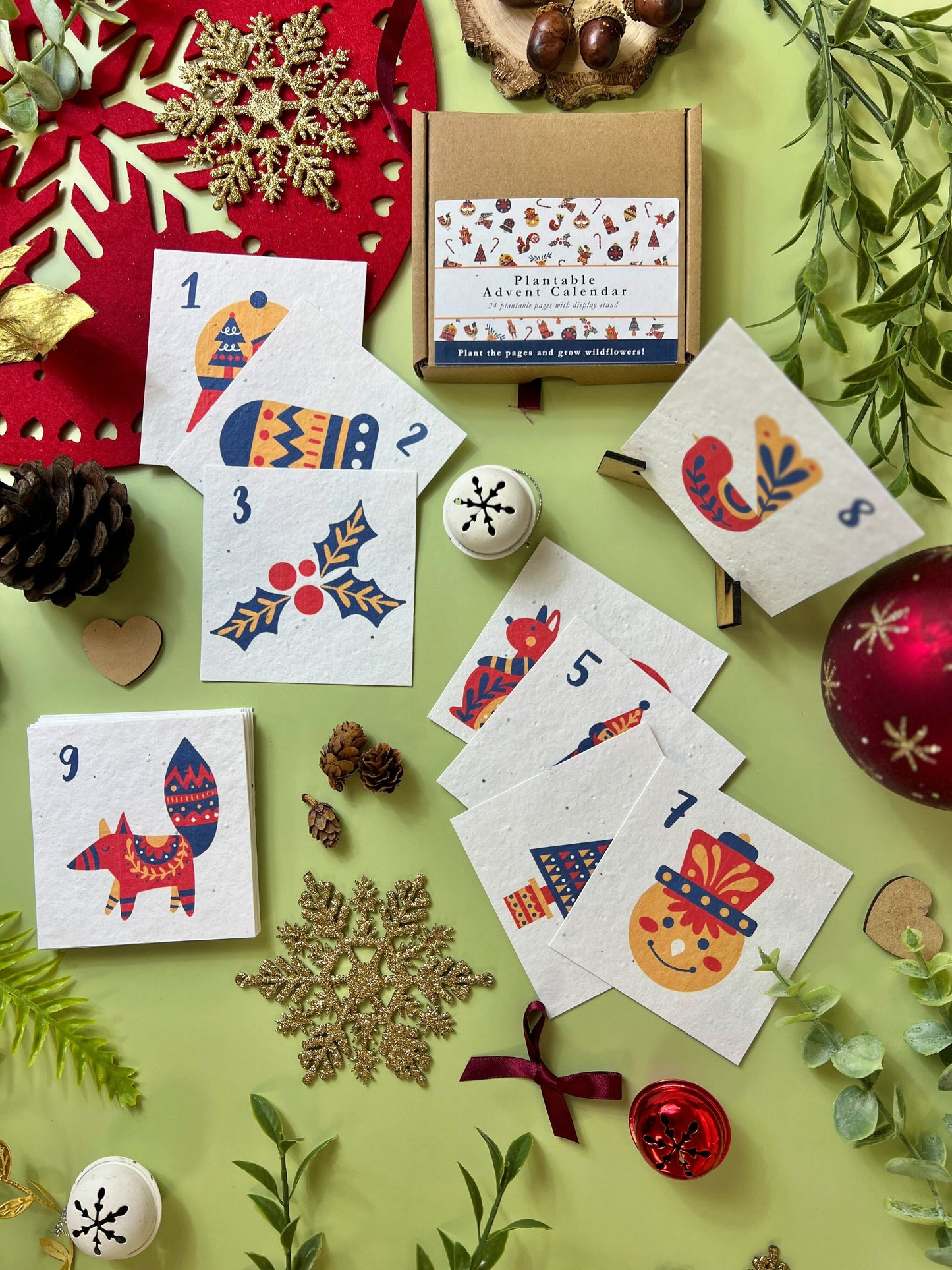 Plantable Advent Calendar