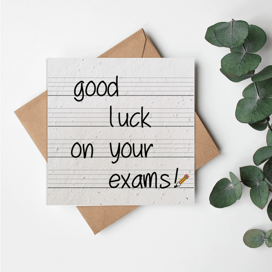 Writing lines - Good luck exams