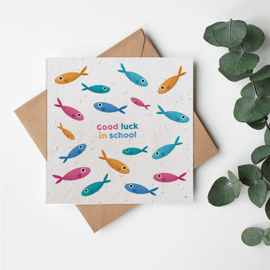 Fish - Good luck in school fish
