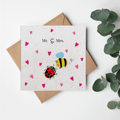 Bugs - Mr and Mrs bees