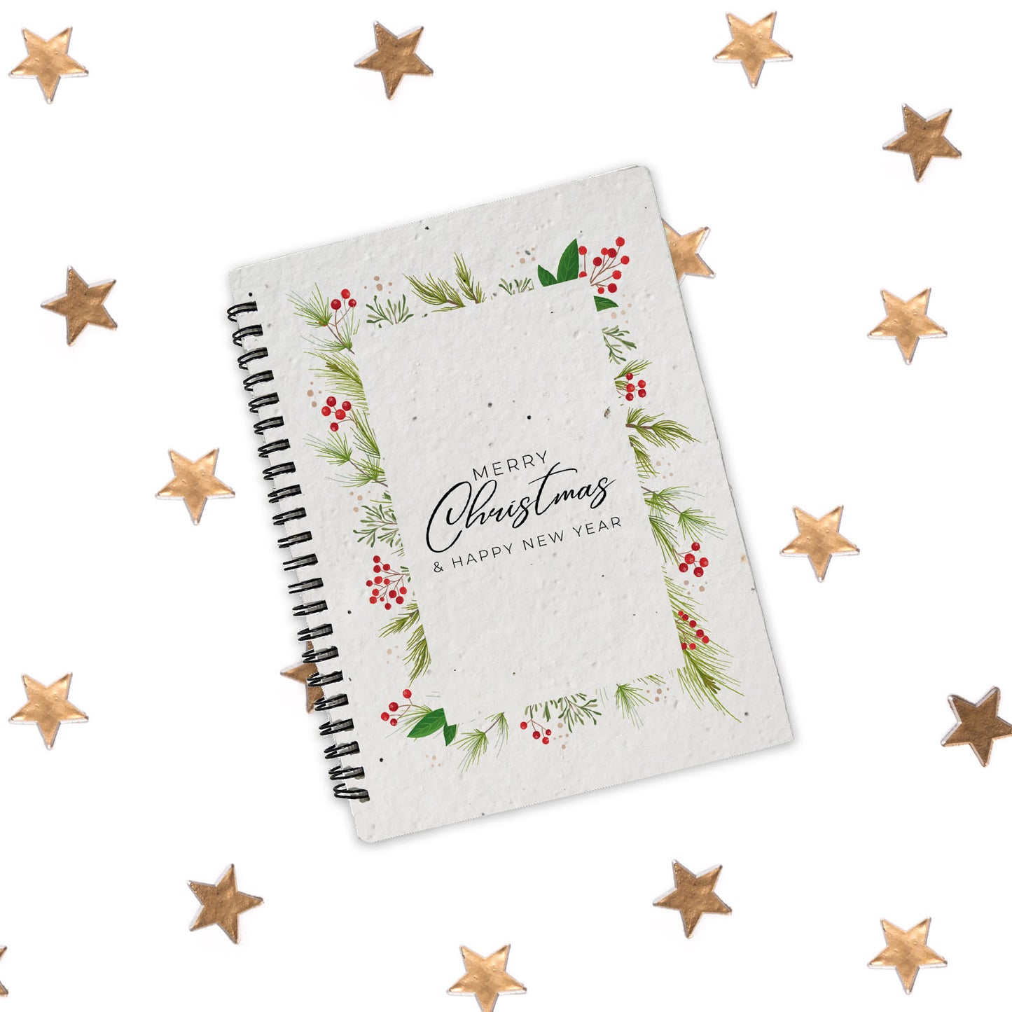 Plantable Christmas Notebook - Mistletoe