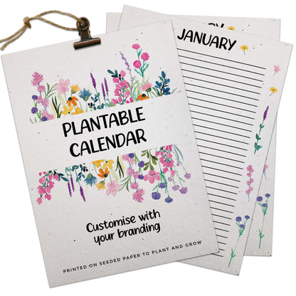 Plantable A6 Calendar