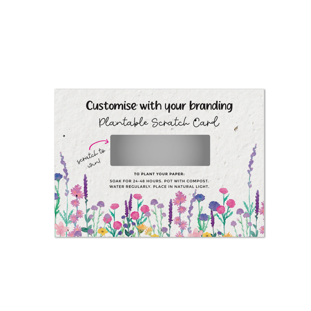 Plantable Scratch Card