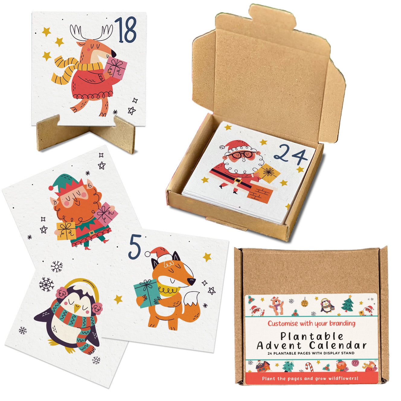 Plantable Advent Calendar