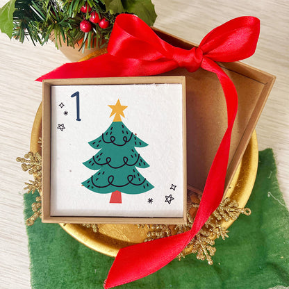 Seed Paper Plantable Advent Calendar - Quirky Christmas