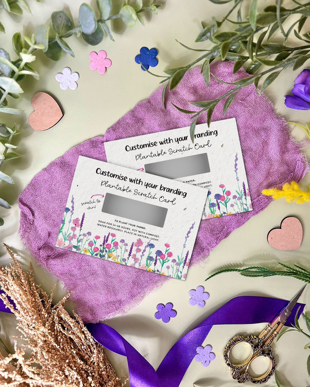 Plantable Scratch Card