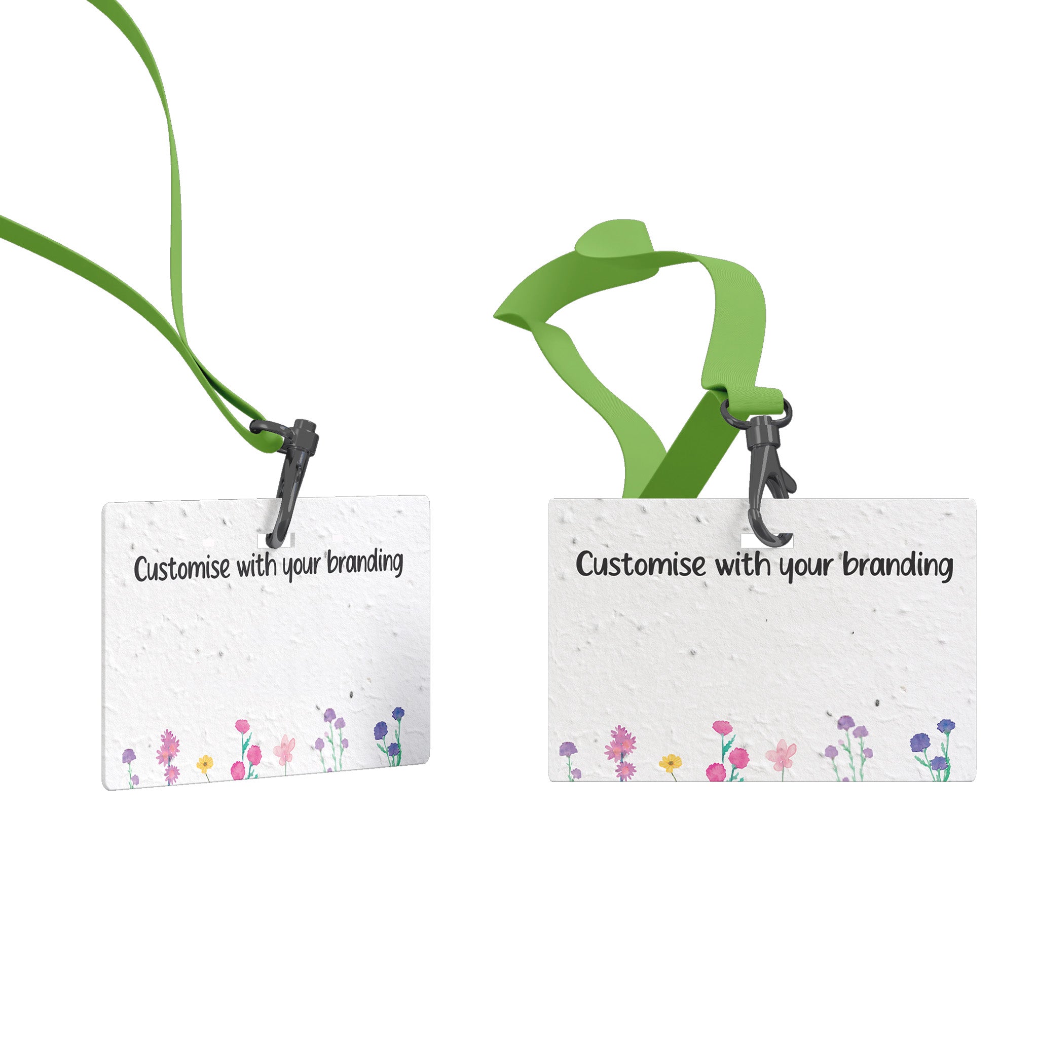 Sustainable Name Badges Seed Paper Conference Delegate ID Name Tags ...