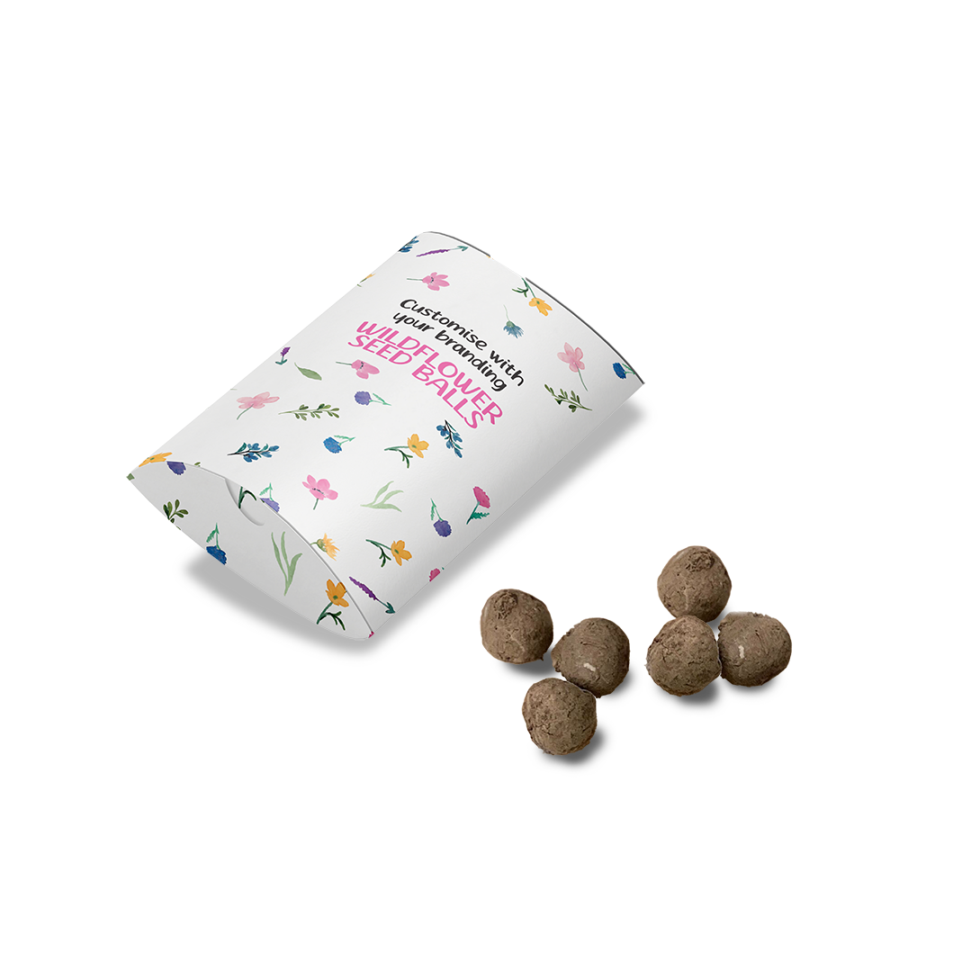 Seed Balls in a Pillow Box