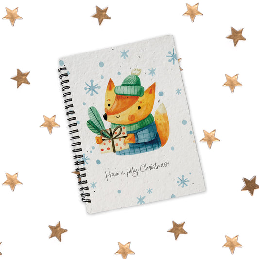 Plantable Christmas Notebook - Christmas Fun