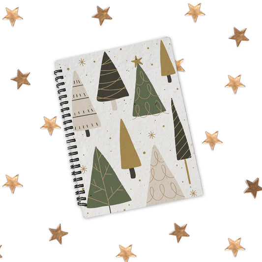 Plantable Christmas Notebook - Oh Christmas Tree