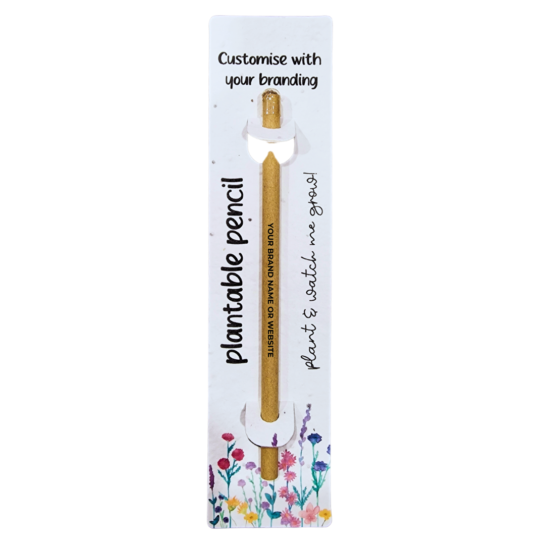 Customisable Eco-Friendly Plant-a-Pencil (BRANDED PENCIL)