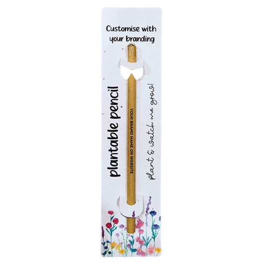 Customisable Eco-Friendly Plant-a-Pencil (BRANDED PENCIL)