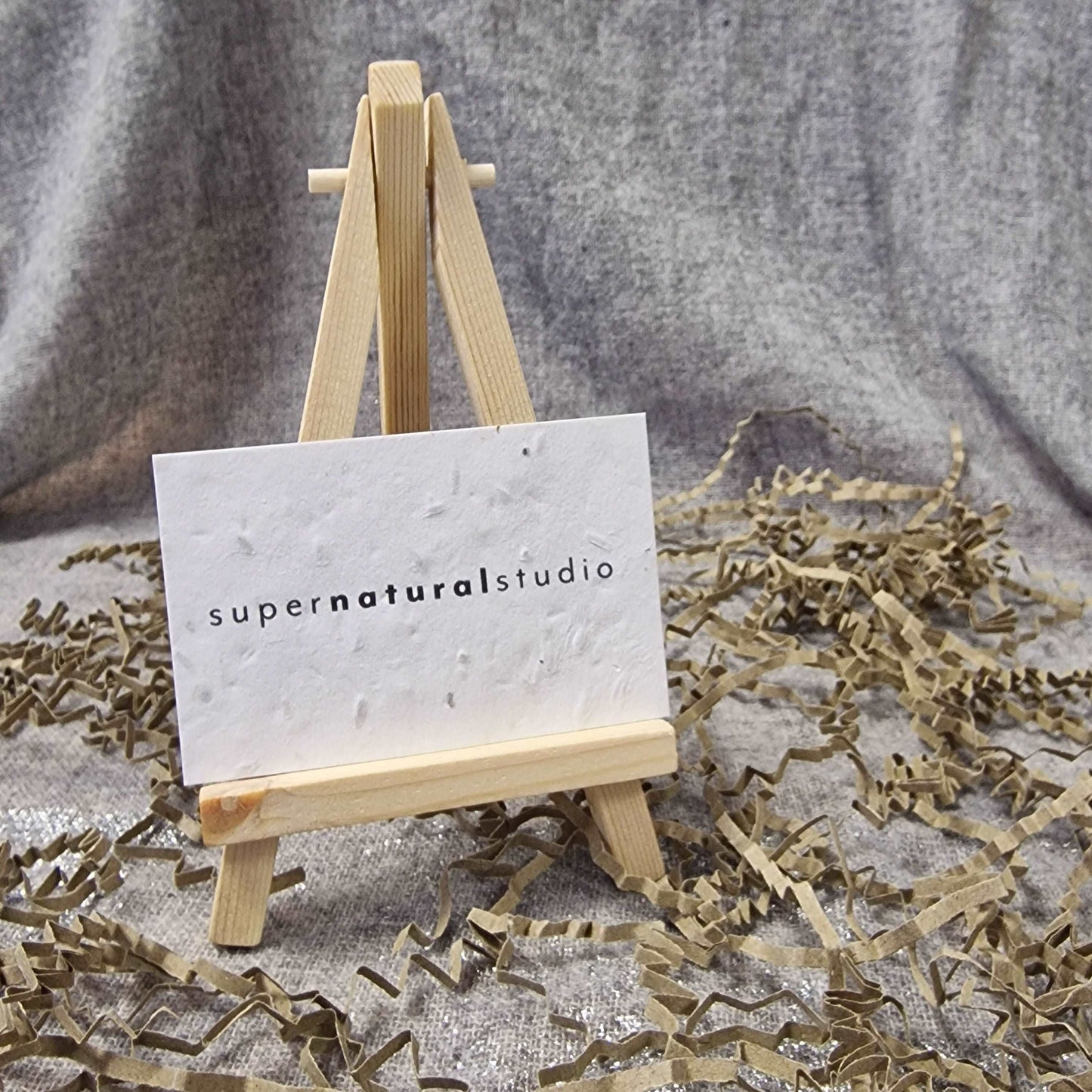 Plantable Seed Paper Business Cards - Botanical Sketch  Little Green Paper Shop
