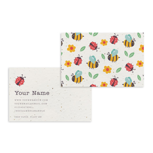 Business Cards - Ladybird