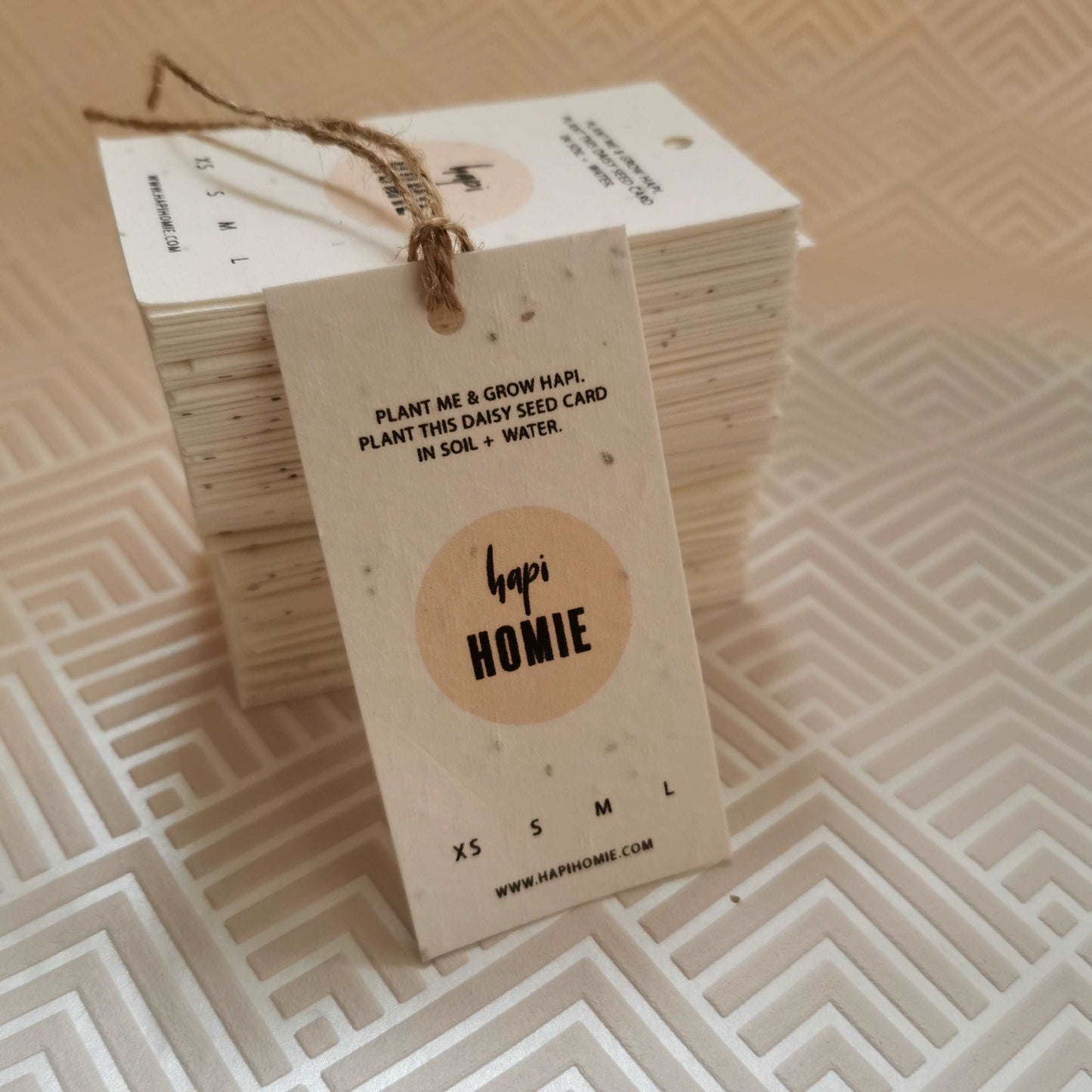 Plantable Seed Paper Seed Paper Tags - Corners  Little Green Paper Shop
