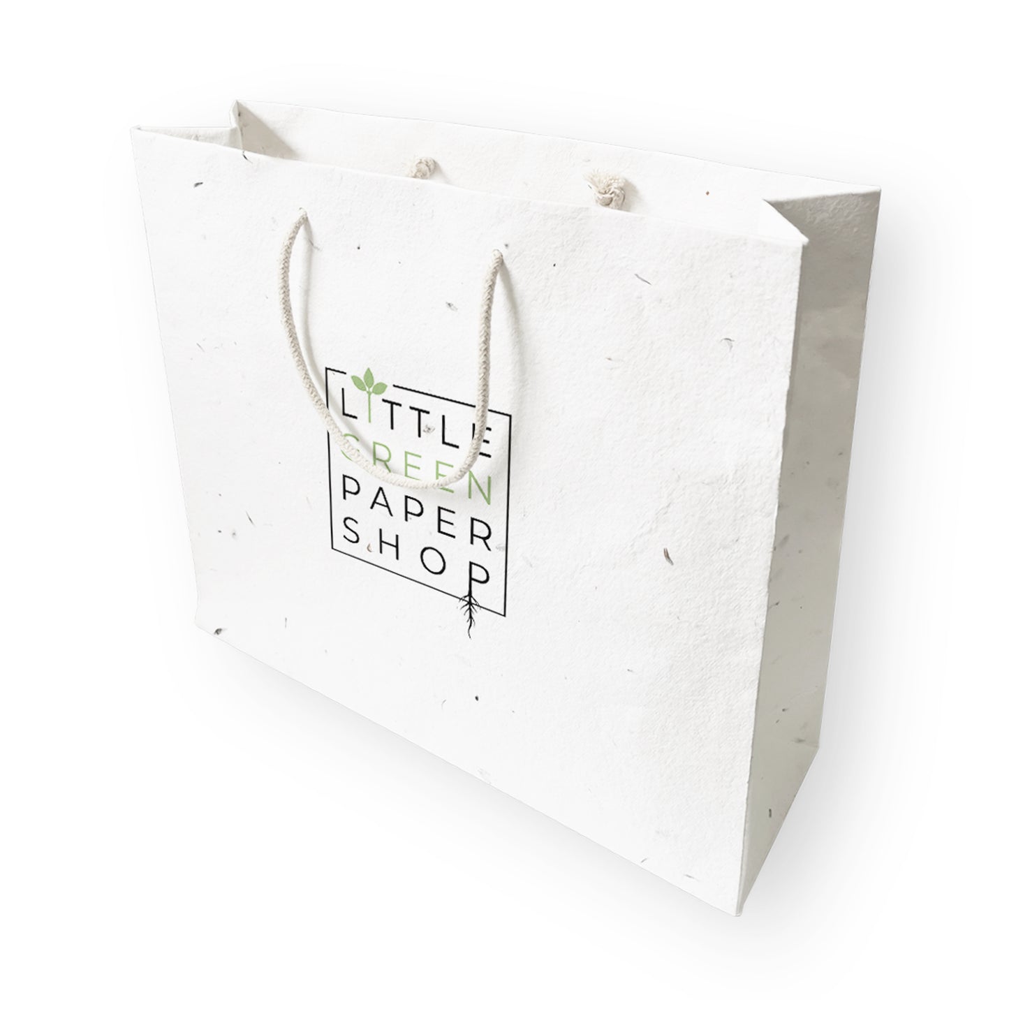 Plantable Seed Paper Seed Paper Gift Bag - Large  Little Green Paper Shop