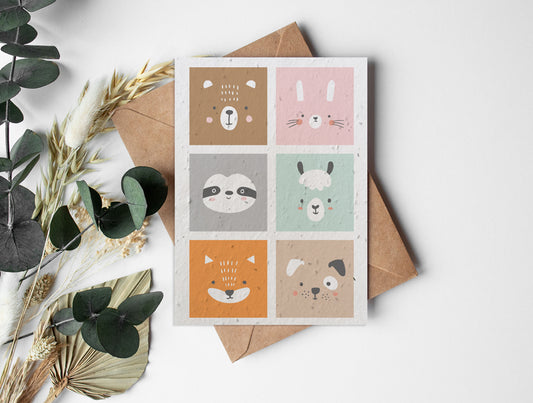 Plantable Seed Paper Classics - Peeper Greeting Card Little Green Paper Shop