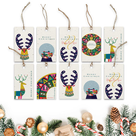 Plantable Seed Paper Tags - Scandi  Little Green Paper Shop